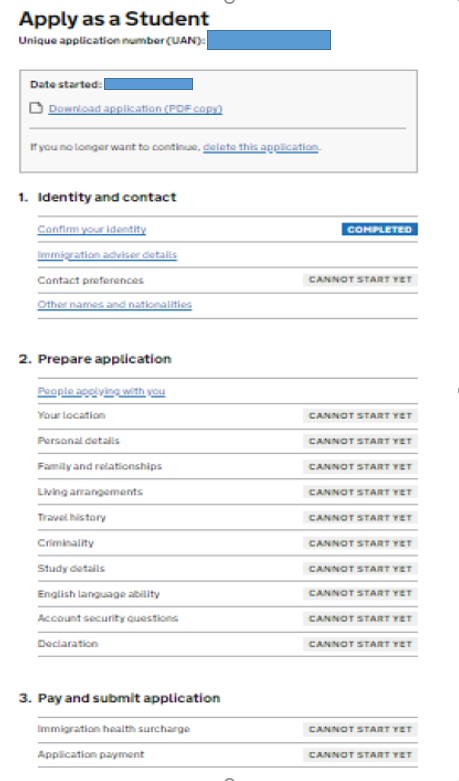 2024-25 Student Visa Step-by-Step Application Guide: Applying INSIDE ...